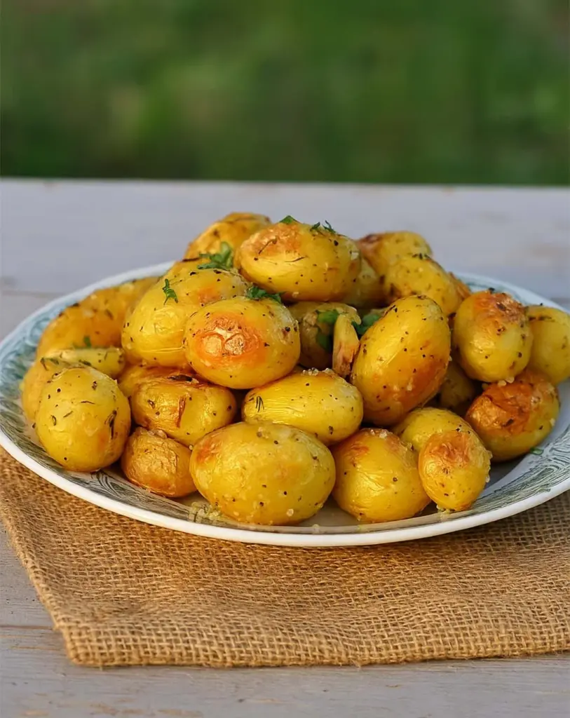 Recette pas chère de pommes de terre grenaille à l