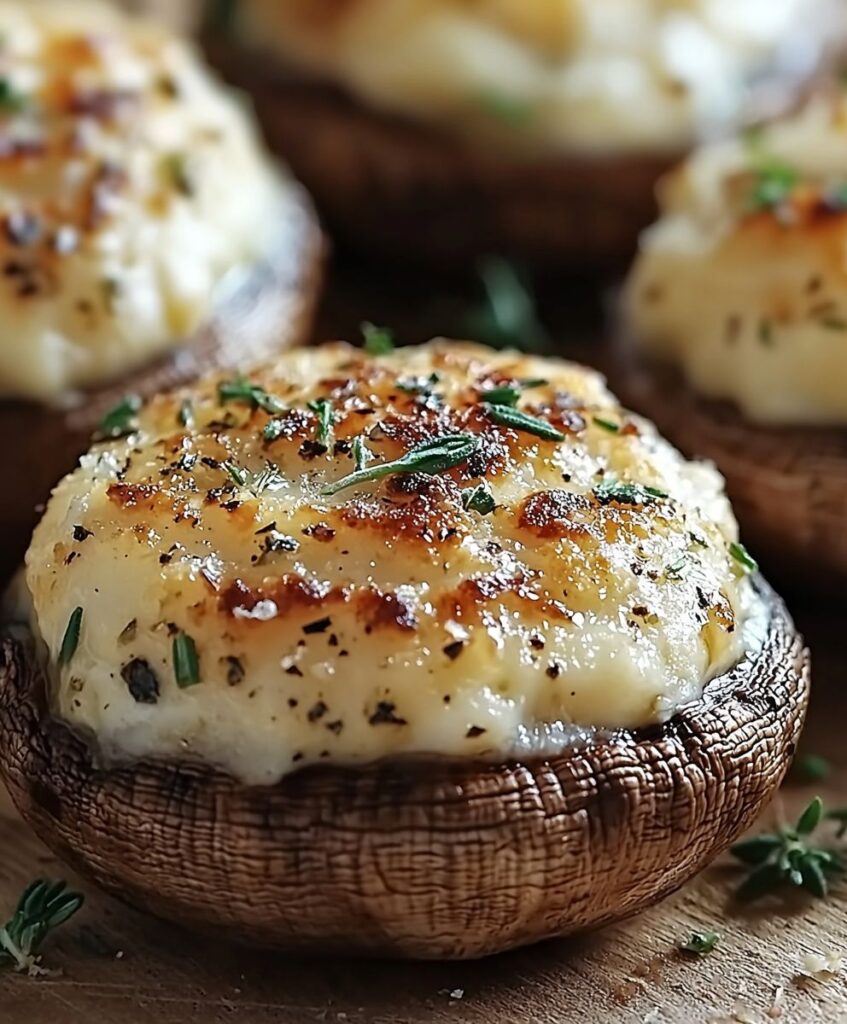 Recette végétarienne de champignons à l