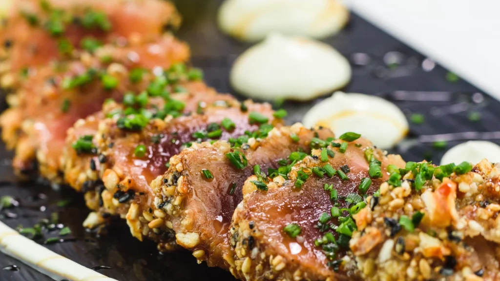 Recette healthy de thon à l'air fryer pour une personne