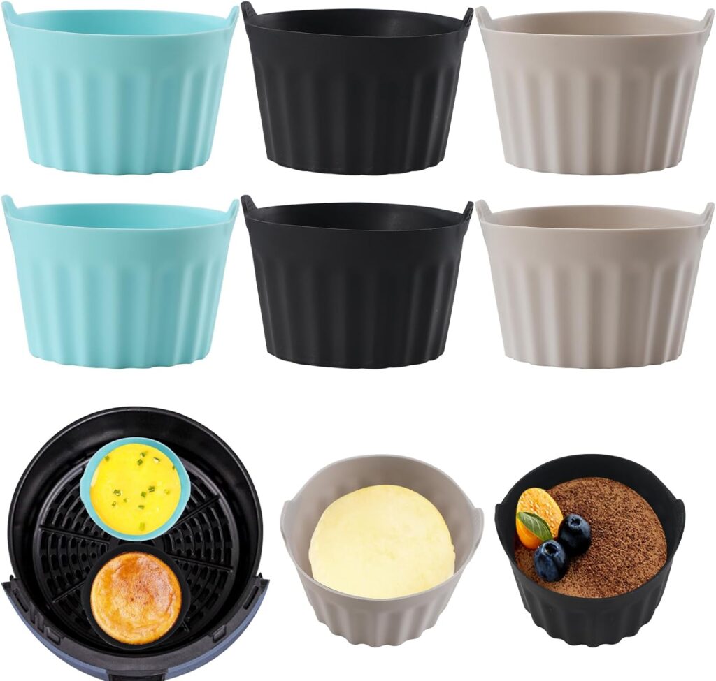 Moules en silicone pour air fryer pour une personne