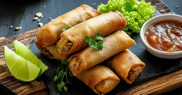 Recette rapide de rouleaux de printemps croustillants à l