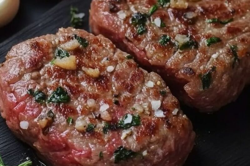 Recette rapide de steacks hachés à l