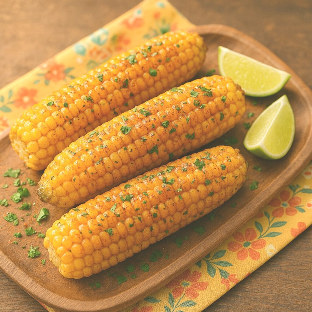 Recette d'épi de maïs à l'air fryer pour l'été 