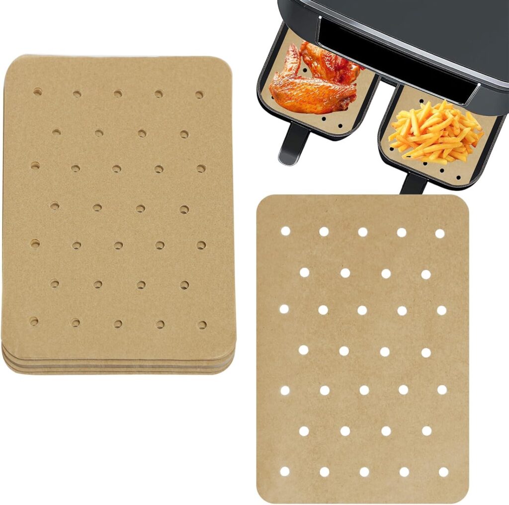 Les 5 meilleurs accessoires pour air fryer à moins de 10€ Papier cuisson perforé pas cher pour air fryer
