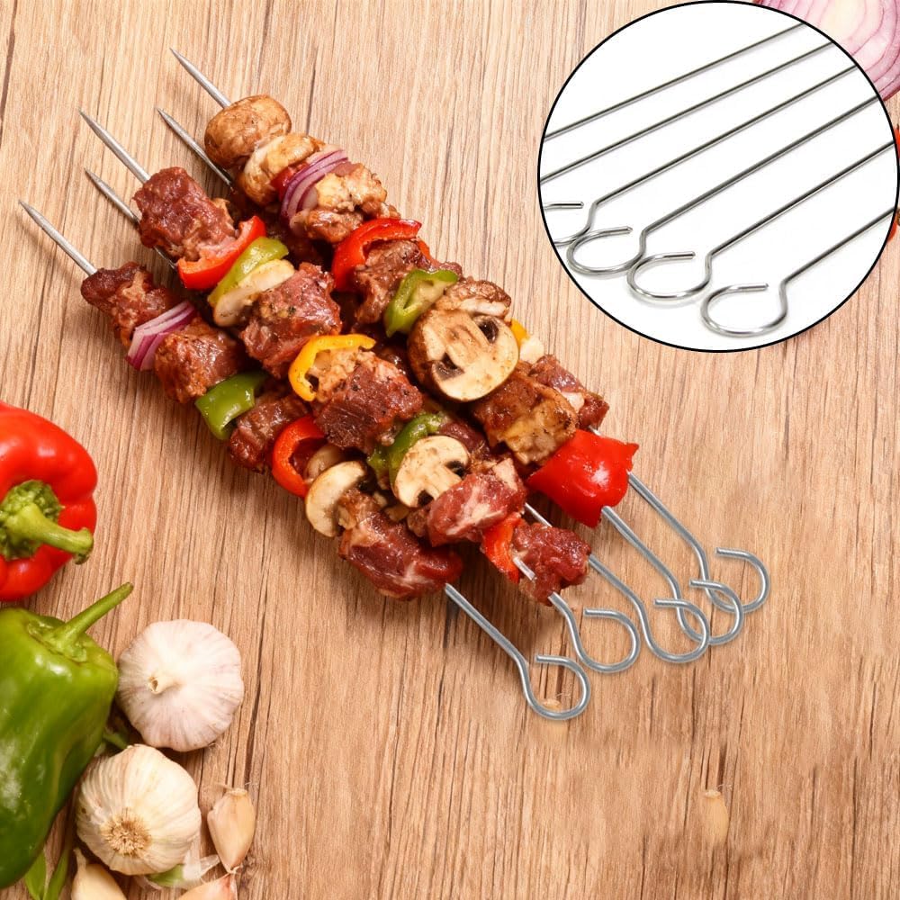 Les 5 meilleurs accessoires pour air fryer à moins de 10€ Brochettes en métal pas chères pour air fryer