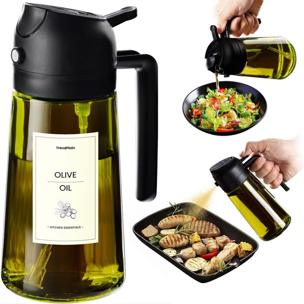 Les 5 meilleurs accessoires pour air fryer à moins de 10€ Spray d'huile réutilisable pas cher pour air fryer