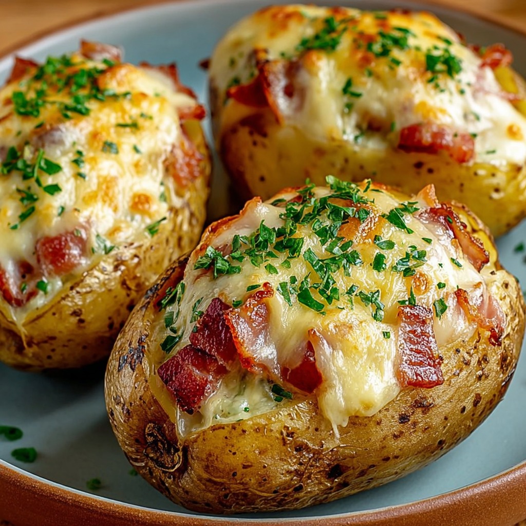 5 recettes avec des pommes de terre à l'air fryer pour une personne Recette pomme de terre farcie à l'air fryer pour une personne