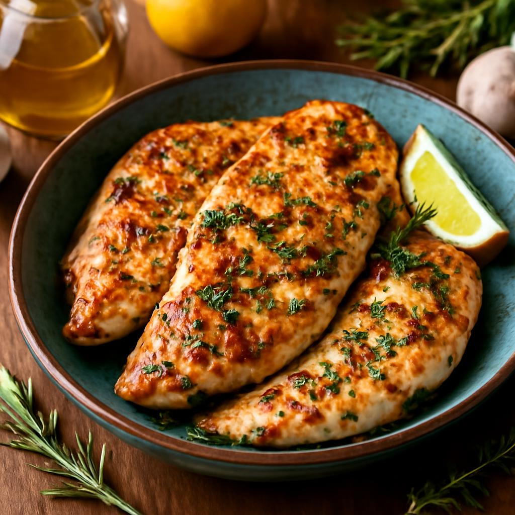 5 recettes au poulet à l'air fryer pour une personne Recette facile de poulet mariné à l'air fryer pour une personne