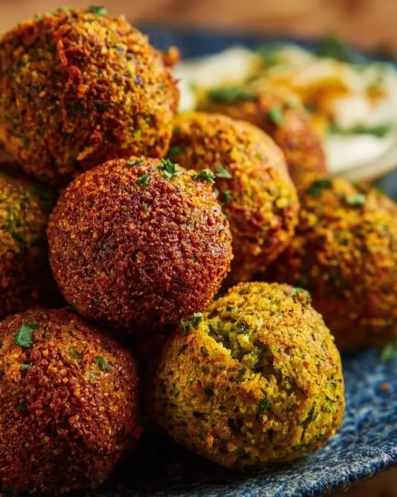 Recette protéiné de falafels croustillants à l'air fryer