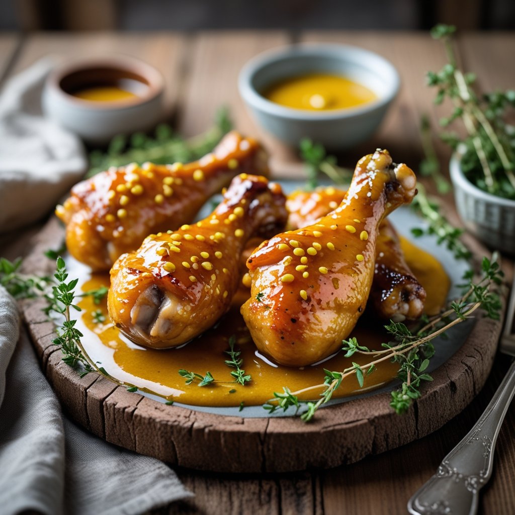 5 recettes au poulet à l'air fryer pour une personne Recette facile de poulet laqué à l'air fryer pour une personne
