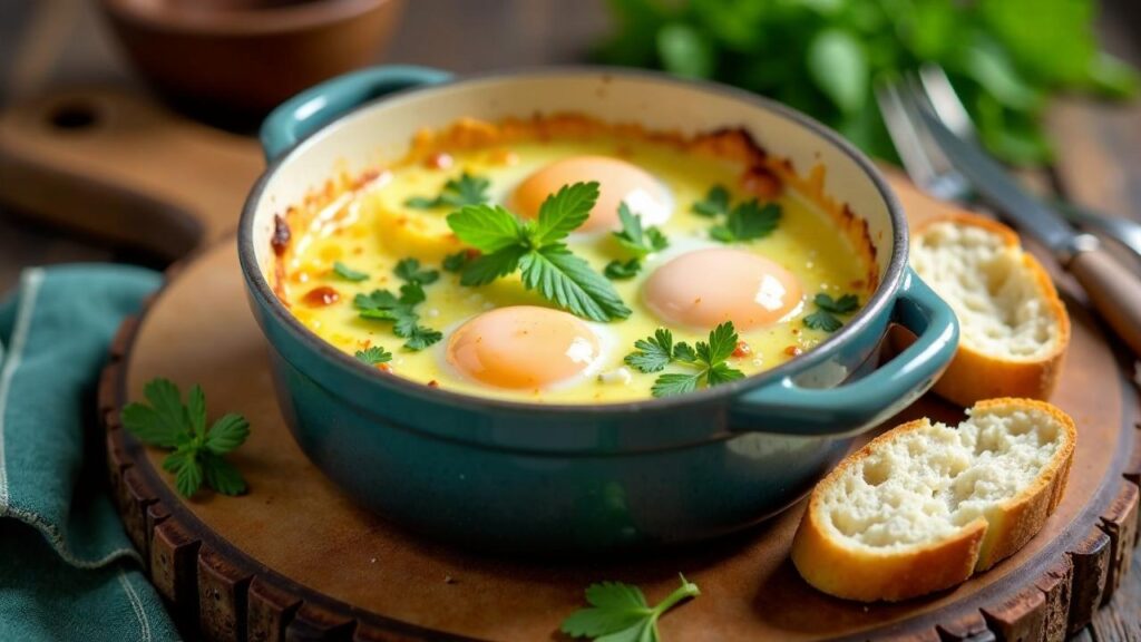 oeufs en cocotte