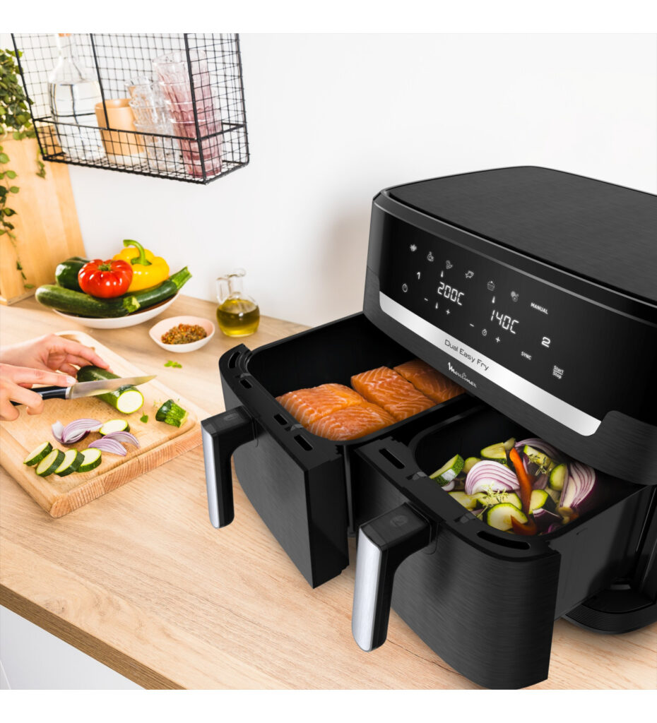 Air fryer double panier Moulinex

