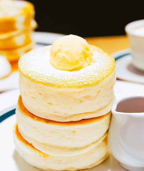 Recette pancake japonais à l'air fryer pour une personne