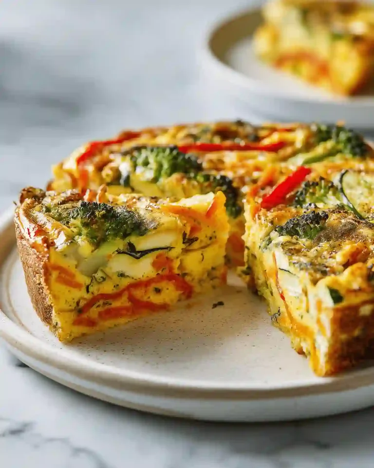 Recette de frittata legumes à l'air fryer pour une personne