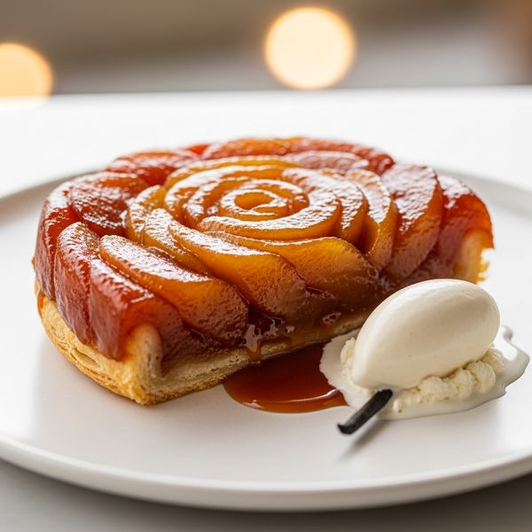5 desserts faciles à l’air fryer pour une personne recette tarte tatin grandmre